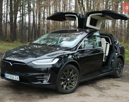Чорний Тесла Модель Х, об'ємом двигуна 0 л та пробігом 125 тис. км за 27000 $, фото 1 на Automoto.ua