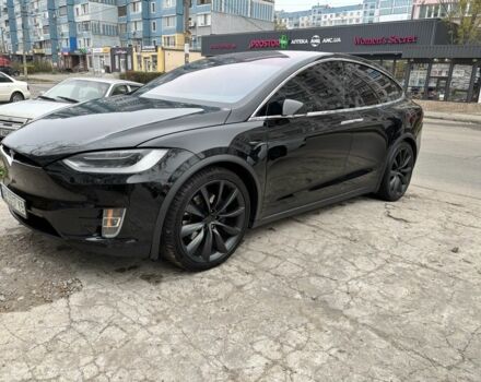 Черный Тесла Модель Х, объемом двигателя 0 л и пробегом 94 тыс. км за 25999 $, фото 6 на Automoto.ua