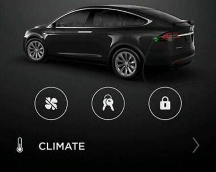 Черный Тесла Модель Х, объемом двигателя 0 л и пробегом 42 тыс. км за 46000 $, фото 3 на Automoto.ua