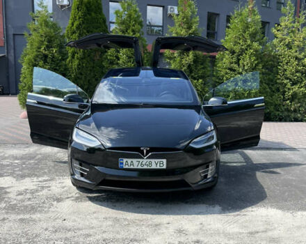 Чорний Тесла Модель Х, об'ємом двигуна 0 л та пробігом 88 тис. км за 21500 $, фото 1 на Automoto.ua