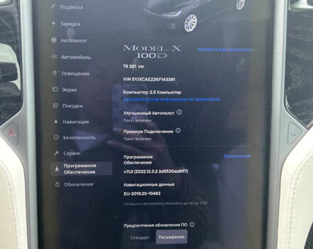 Черный Тесла Модель Х, объемом двигателя 0 л и пробегом 76 тыс. км за 41000 $, фото 8 на Automoto.ua