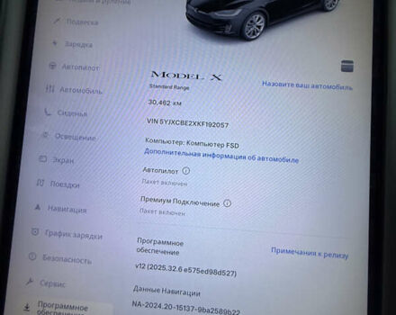 Черный Тесла Модель Х, объемом двигателя 0 л и пробегом 28 тыс. км за 29777 $, фото 2 на Automoto.ua