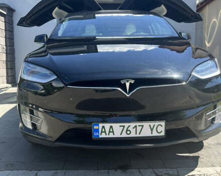 Черный Тесла Модель Х, объемом двигателя 0 л и пробегом 83 тыс. км за 41000 $, фото 1 на Automoto.ua