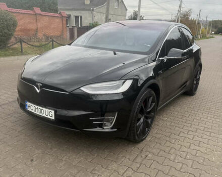 Черный Тесла Модель Х, объемом двигателя 0 л и пробегом 28 тыс. км за 29777 $, фото 8 на Automoto.ua