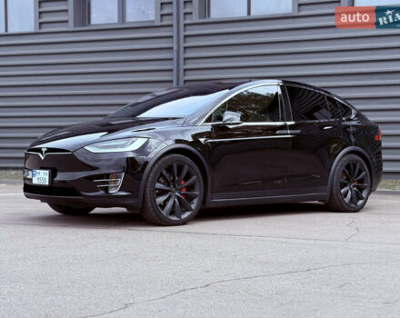 Черный Тесла Модель Х, объемом двигателя 0 л и пробегом 78 тыс. км за 34990 $, фото 7 на Automoto.ua