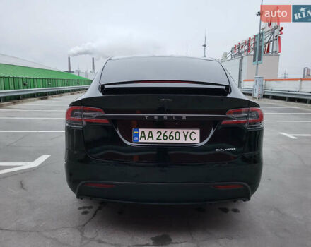 Черный Тесла Модель Х, объемом двигателя 0 л и пробегом 78 тыс. км за 34000 $, фото 4 на Automoto.ua