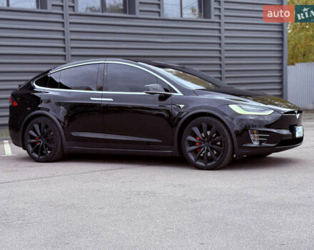 Черный Тесла Модель Х, объемом двигателя 0 л и пробегом 78 тыс. км за 34990 $, фото 12 на Automoto.ua
