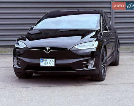 Черный Тесла Модель Х, объемом двигателя 0 л и пробегом 78 тыс. км за 34990 $, фото 4 на Automoto.ua