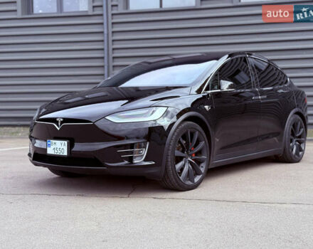 Черный Тесла Модель Х, объемом двигателя 0 л и пробегом 78 тыс. км за 34990 $, фото 1 на Automoto.ua