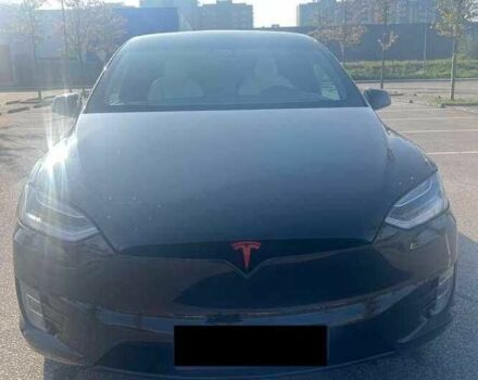 Черный Тесла Модель Х, объемом двигателя 0 л и пробегом 36 тыс. км за 25000 $, фото 1 на Automoto.ua