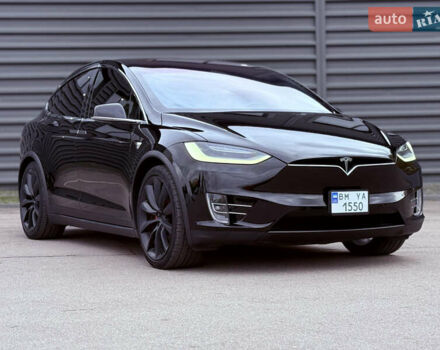 Черный Тесла Модель Х, объемом двигателя 0 л и пробегом 78 тыс. км за 34990 $, фото 9 на Automoto.ua
