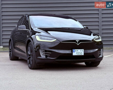 Черный Тесла Модель Х, объемом двигателя 0 л и пробегом 78 тыс. км за 34990 $, фото 10 на Automoto.ua