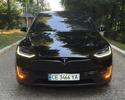 Черный Тесла Модель Х, объемом двигателя 0 л и пробегом 81 тыс. км за 36500 $, фото 1 на Automoto.ua