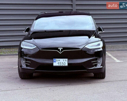 Черный Тесла Модель Х, объемом двигателя 0 л и пробегом 78 тыс. км за 34990 $, фото 5 на Automoto.ua