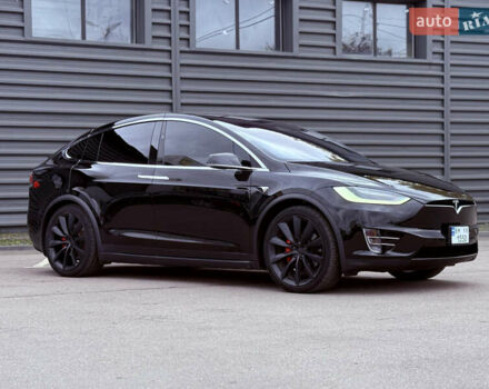 Черный Тесла Модель Х, объемом двигателя 0 л и пробегом 78 тыс. км за 34990 $, фото 11 на Automoto.ua