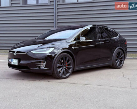 Черный Тесла Модель Х, объемом двигателя 0 л и пробегом 78 тыс. км за 34990 $, фото 2 на Automoto.ua