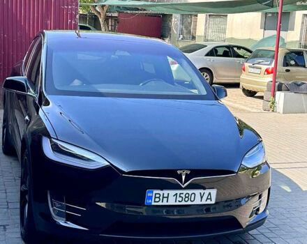 Черный Тесла Модель Х, объемом двигателя 0 л и пробегом 41 тыс. км за 50000 $, фото 1 на Automoto.ua