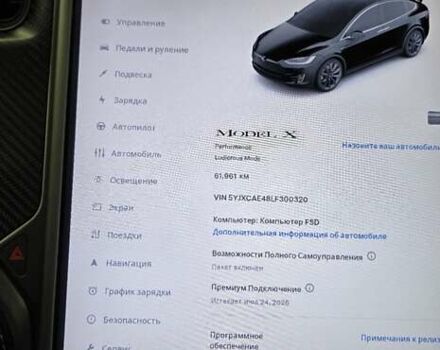 Чорний Тесла Модель Х, об'ємом двигуна 0 л та пробігом 68 тис. км за 31000 $, фото 17 на Automoto.ua