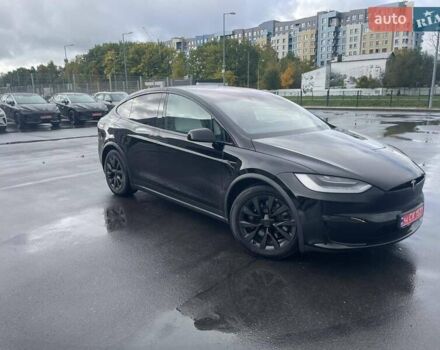 Черный Тесла Модель Х, объемом двигателя 0 л и пробегом 48 тыс. км за 46000 $, фото 2 на Automoto.ua
