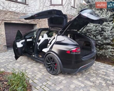 Черный Тесла Модель Х, объемом двигателя 0 л и пробегом 47 тыс. км за 63000 $, фото 14 на Automoto.ua