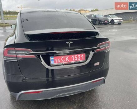 Черный Тесла Модель Х, объемом двигателя 0 л и пробегом 48 тыс. км за 46000 $, фото 6 на Automoto.ua