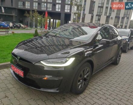 Черный Тесла Модель Х, объемом двигателя 0 л и пробегом 74 тыс. км за 43900 $, фото 2 на Automoto.ua