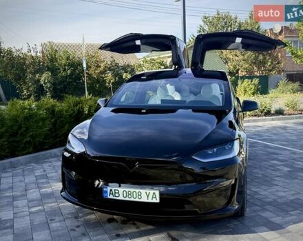 Чорний Тесла Модель Х, об'ємом двигуна 0 л та пробігом 64 тис. км за 55550 $, фото 1 на Automoto.ua