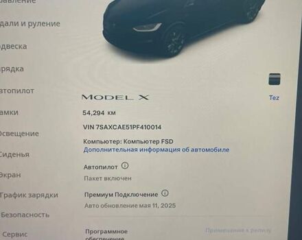 Чорний Тесла Модель Х, об'ємом двигуна 0 л та пробігом 54 тис. км за 49000 $, фото 2 на Automoto.ua