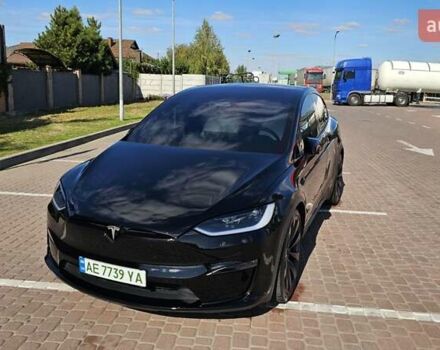 Черный Тесла Модель Х, объемом двигателя 0 л и пробегом 32 тыс. км за 55500 $, фото 3 на Automoto.ua