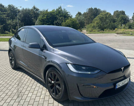 Чорний Тесла Модель Х, об'ємом двигуна 0 л та пробігом 14 тис. км за 69500 $, фото 2 на Automoto.ua