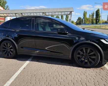 Черный Тесла Модель Х, объемом двигателя 0 л и пробегом 32 тыс. км за 55500 $, фото 7 на Automoto.ua