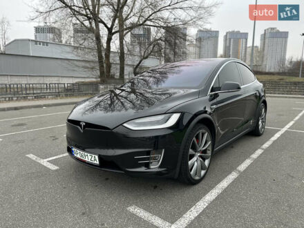 Тесла Модель Х 2015 у Києві на Automoto.ua Чорний Тесла Модель Х, об'ємом двигуна 0 л та пробігом 78 тис. км за 28000 $, фото 1 на Automoto.ua