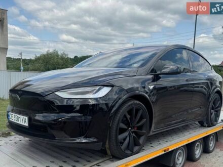 Черный Тесла Модель Х, объемом двигателя 0 л и пробегом 179 тыс. км за 25000 $, фото 1 на Automoto.ua