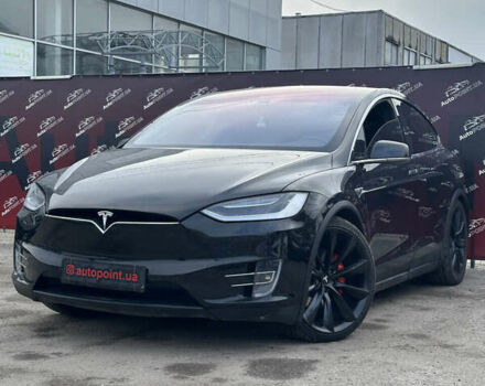 Черный Тесла Модель Х, объемом двигателя 0 л и пробегом 79 тыс. км за 24000 $, фото 1 на Automoto.ua
