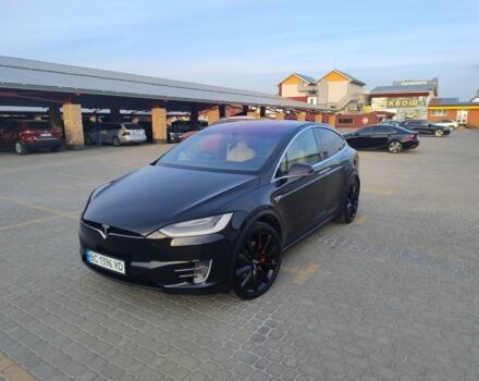 Чорний Тесла Модель Х, об'ємом двигуна 0 л та пробігом 195 тис. км за 21500 $, фото 1 на Automoto.ua