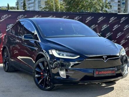 Черный Тесла Модель Х, объемом двигателя 0 л и пробегом 79 тыс. км за 25000 $, фото 1 на Automoto.ua