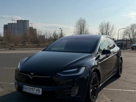 Черный Тесла Модель Х, объемом двигателя 0 л и пробегом 84 тыс. км за 19850 $, фото 1 на Automoto.ua