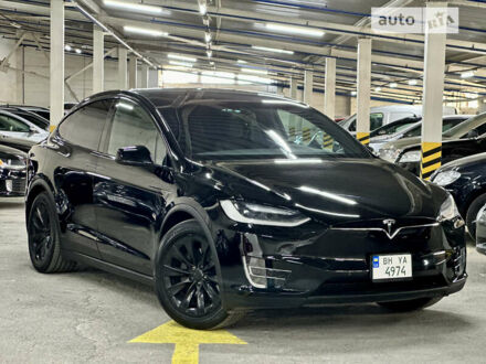 Черный Тесла Модель Х, объемом двигателя 0 л и пробегом 107 тыс. км за 29950 $, фото 1 на Automoto.ua
