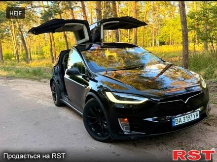 Чорний Тесла Модель Х, об'ємом двигуна 0.34 л та пробігом 92 тис. км за 22000 $, фото 1 на Automoto.ua