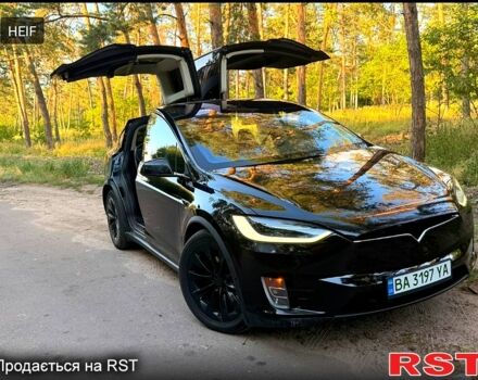 Чорний Тесла Модель Х, об'ємом двигуна 0.34 л та пробігом 92 тис. км за 22000 $, фото 1 на Automoto.ua