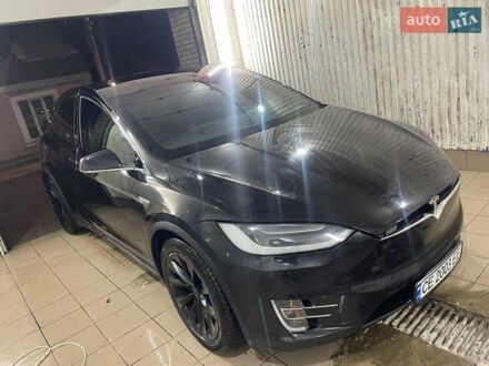 Черный Тесла Модель Х, объемом двигателя 0 л и пробегом 150 тыс. км за 52000 $, фото 1 на Automoto.ua