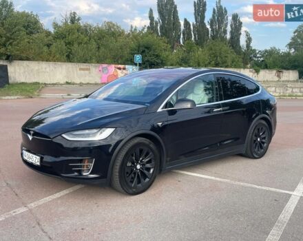 Черный Тесла Модель Х, объемом двигателя 0 л и пробегом 81 тыс. км за 21000 $, фото 1 на Automoto.ua