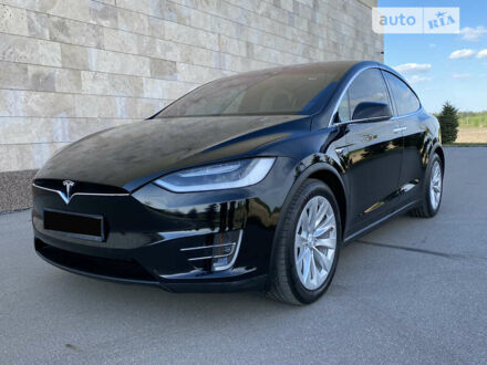 Чорний Тесла Модель Х, об'ємом двигуна 0 л та пробігом 90 тис. км за 34300 $, фото 1 на Automoto.ua
