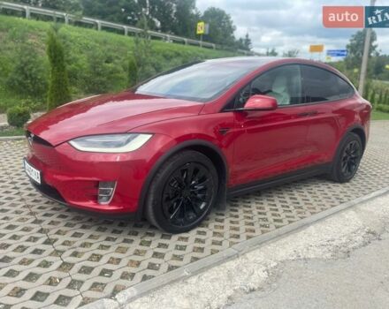 Черный Тесла Модель Х, объемом двигателя 0 л и пробегом 124 тыс. км за 27500 $, фото 1 на Automoto.ua