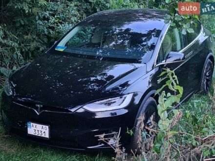 Чорний Тесла Модель Х, об'ємом двигуна 0 л та пробігом 33 тис. км за 42500 $, фото 1 на Automoto.ua