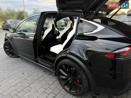 Черный Тесла Модель Х, объемом двигателя 0 л и пробегом 112 тыс. км за 37700 $, фото 1 на Automoto.ua