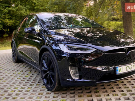 Чорний Тесла Модель Х, об'ємом двигуна 0 л та пробігом 97 тис. км за 44000 $, фото 1 на Automoto.ua