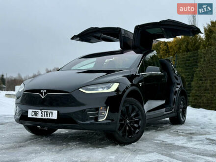Черный Тесла Модель Х, объемом двигателя 0 л и пробегом 103 тыс. км за 20200 $, фото 1 на Automoto.ua
