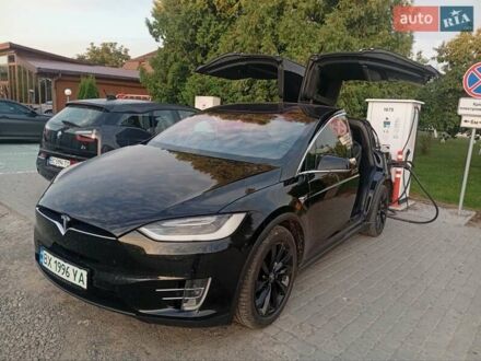 Черный Тесла Модель Х, объемом двигателя 0 л и пробегом 155 тыс. км за 24500 $, фото 1 на Automoto.ua