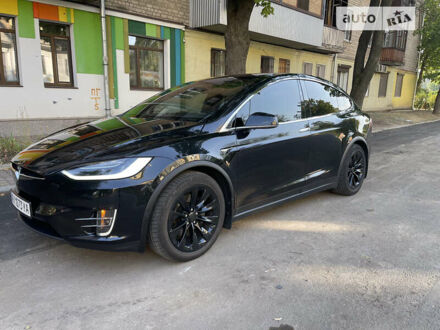 Черный Тесла Модель Х, объемом двигателя 0 л и пробегом 90 тыс. км за 21000 $, фото 1 на Automoto.ua